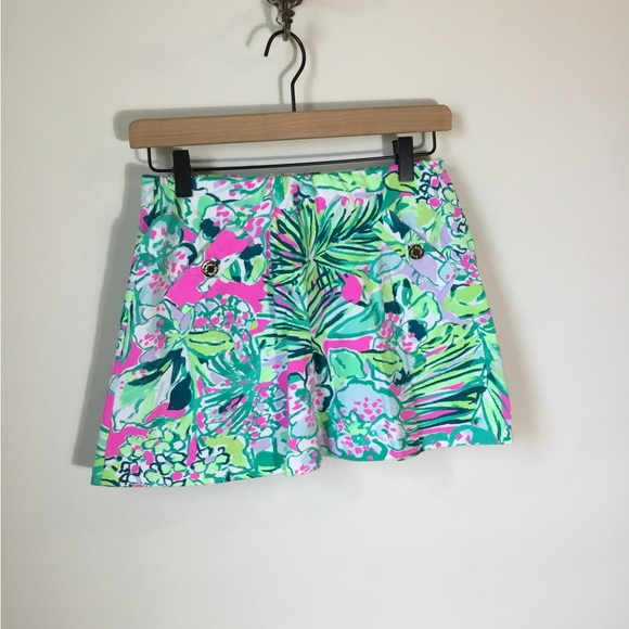 Lilly Pulitzer Madison Skort in Early Bloomer - Picture 8 of 8